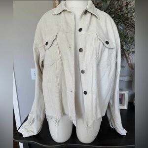 Women’s corduroy Cream Jacket